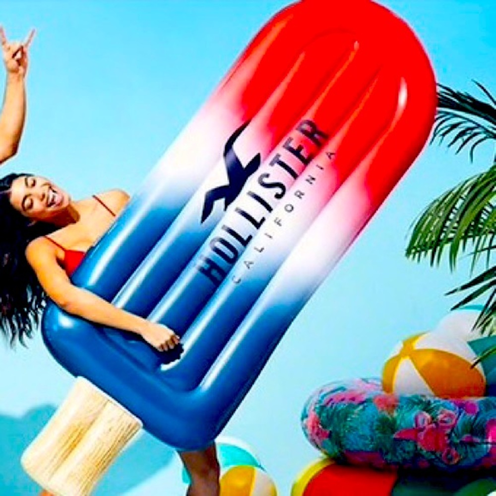 Hollister pool float